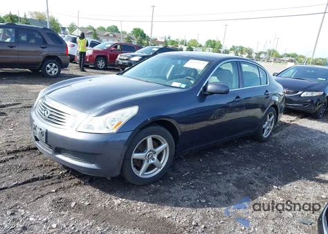 2007 Infiniti G35X z USA, uszkodzony, nr VIN JNKBV61F57M813657